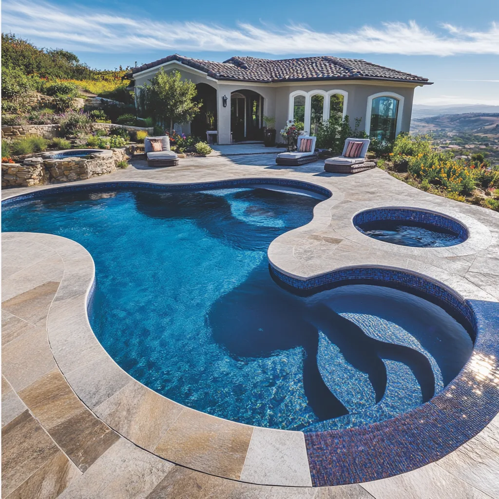 Fine Finish Builders custom pool project