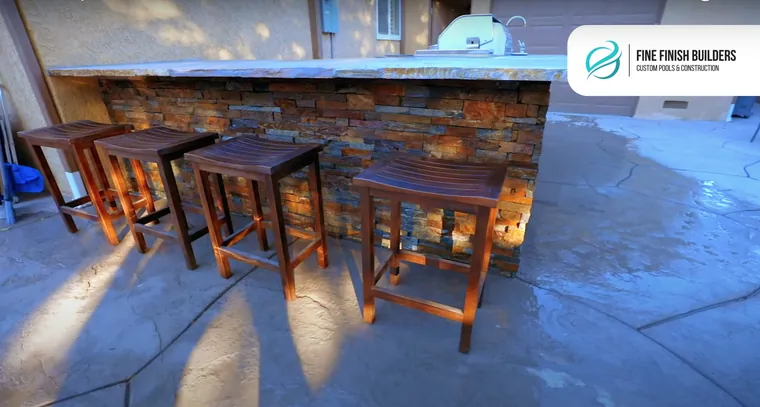 Custom outdoor kitchen in Simi Valley, CA